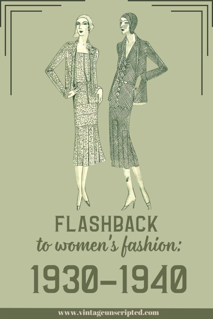 1930 fashion