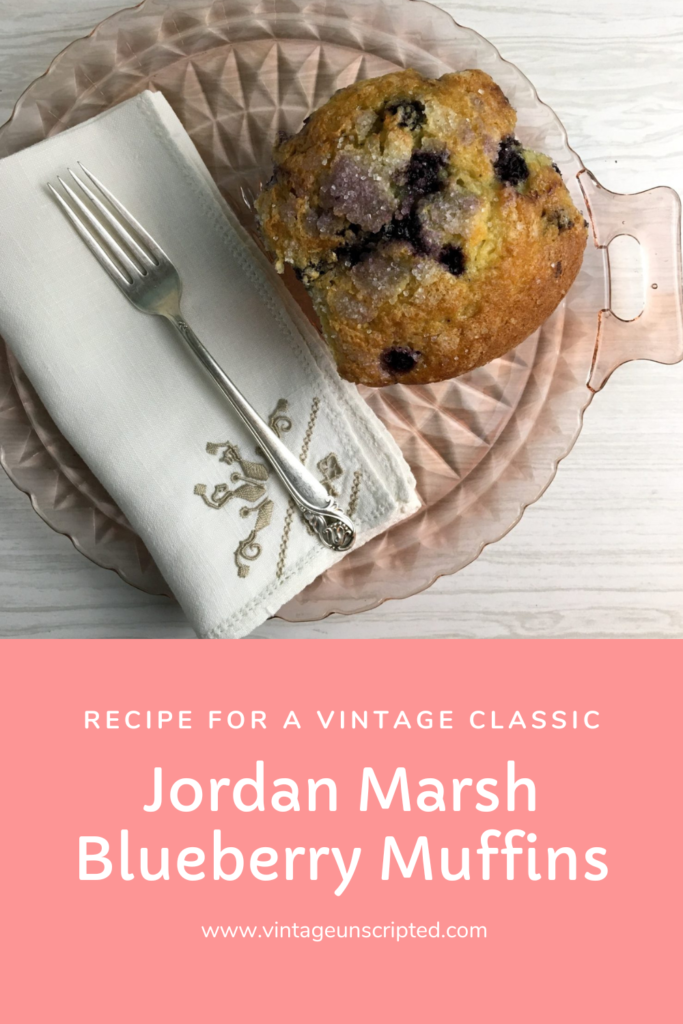 jordan marsh blueberry muffin