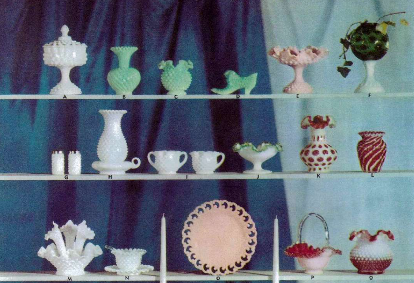 Fenton Glass Value By Color: A Story - Vintage Unscripted