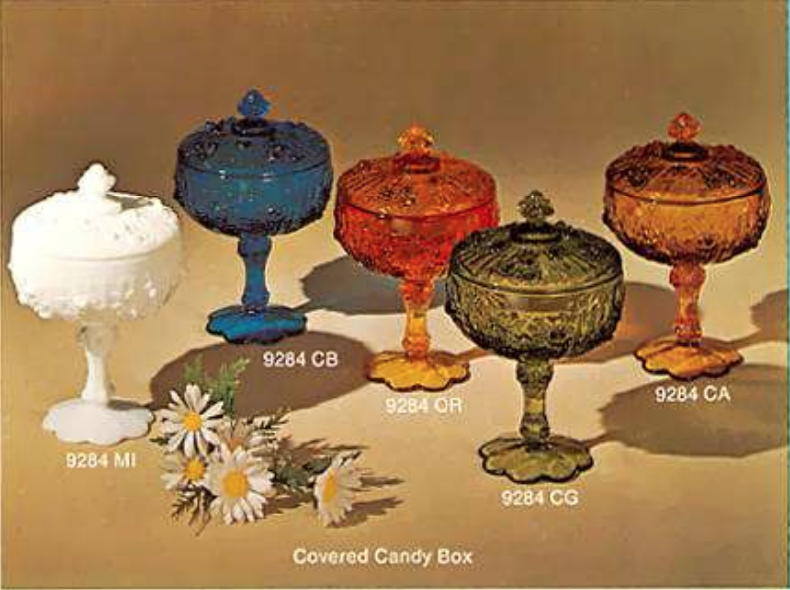 Fenton glass value by color