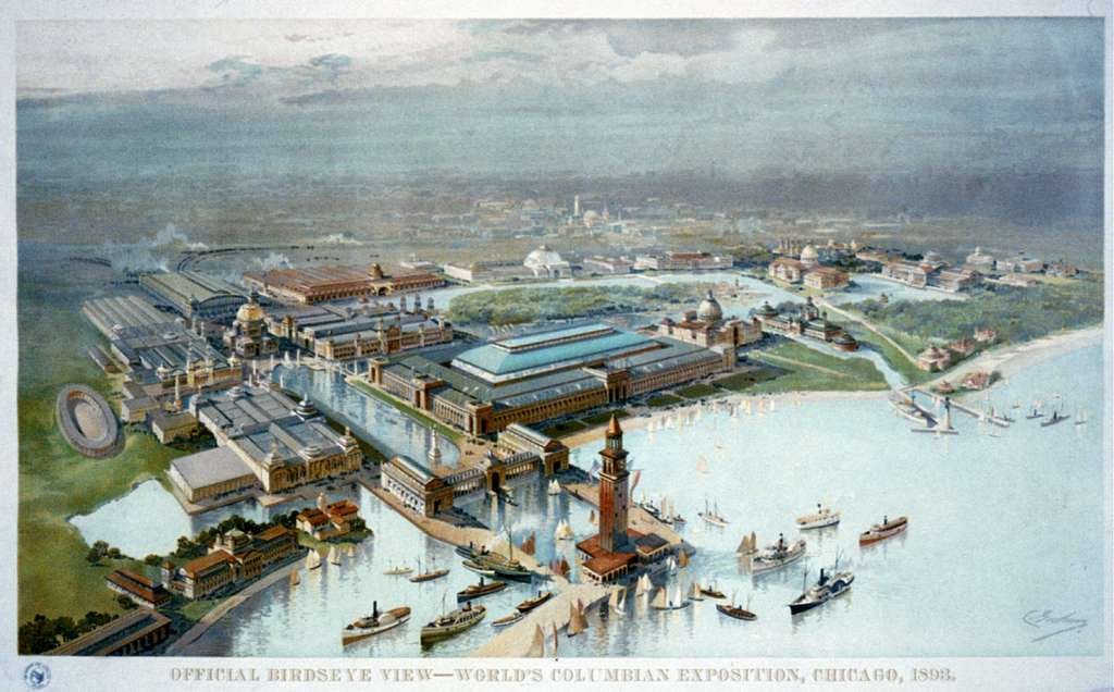1893 World Columbian Exposition postcard