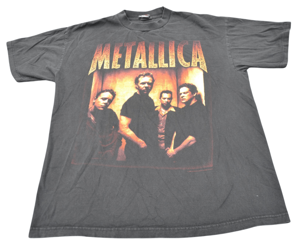 Metallica black tour t-shirt, heavy metal christmas