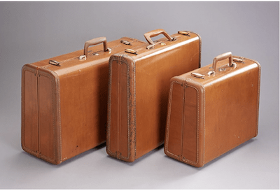 Early Samsonite Streamline Suitcase set