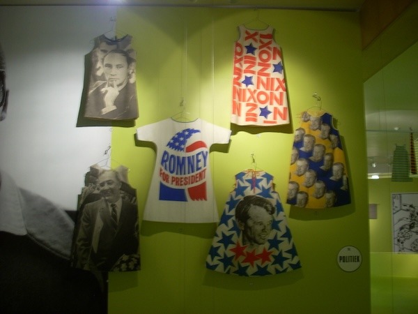 political paper dresses