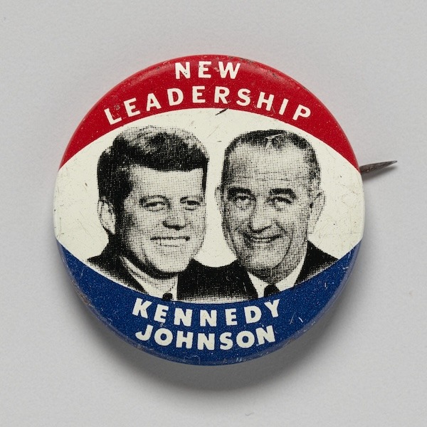 Kennedy Johnson Campaign Button